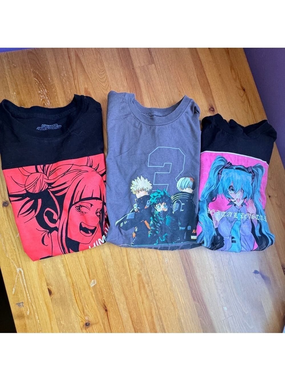Anime T-shirt bundle